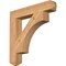 Ekena Millwork Westlake Craftsman Smooth Bracket, Western Red Cedar, 3 1/2"W x 22"D x 22"H BKT04X22X22WTL04SWR - alternate 1